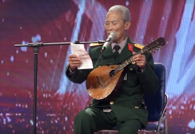 Cụ ông 83 tuổi lạc quan, yêu đời tại Vietnam’s Got Talent 2016