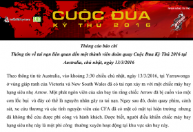 Ban tổ chức Cuộc đua kỳ thú xác nhận quay phim Quốc Hương đã qua đời