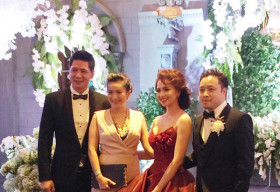 Đám cưới Đinh Ngọc Diệp – Victor Vũ đông đảo nghệ sĩ nổi tiếng tham dự