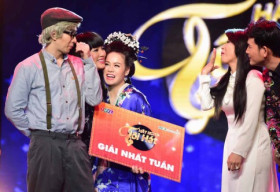 Nhật Kim Anh chiến thắng giải nhất tuần với hình tượng Geisha
