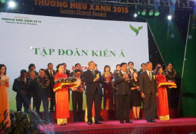 Kiến Á nằm trong top 50 thương hiệu xanh Việt Nam 2015