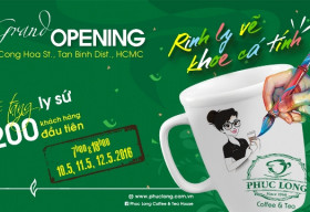 Nhận ly sứ thật cá tính chưa từng có tại Phúc Long