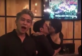 Trường Giang ôm hôm say đắm Nhã Phương trong tiệc sinh nhật