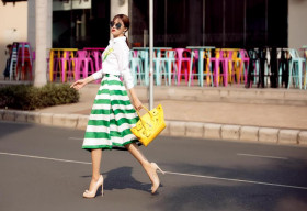 Hương Giang Idol đầy cá tính với phong cách Hàn