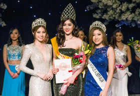 Huỳnh Tiên đăng quang Hoa hậu châu Á 2016 tại Úc