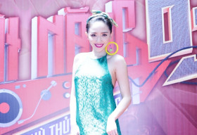 Tóc Tiên đằm thắm yếm đào trên ghế nóng ‘Tài năng DJ’