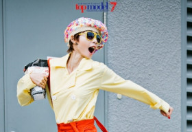 Kim Nhã Next Top ‘phá bỏ mọi giới hạn’ với street style sắc màu