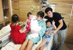 Lý Hải – Minh Hà hạnh phúc đón đứa con thứ 4 chào đời sớm 2 tuần