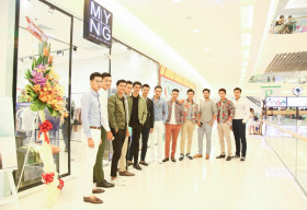 Dàn mẫu nam ‘đổ bộ’ tại sự kiện khai trương thời trang MYNG