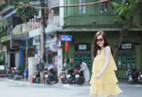 Võ Hạ Trâm rạng rỡ ‘bát phố’ Hà Nội