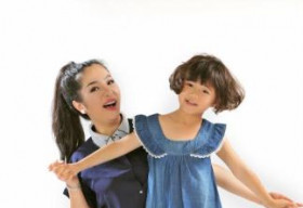 Thúy Nga diện đồ đôi nhí nhảnh cùng con gái Nguyệt Cát