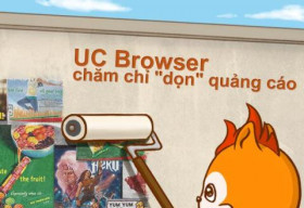 UC Browser ra mắt slogan mới: ‘Lướt nhanh, lướt sạch’