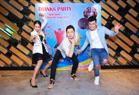Quán quân ‘Cùng nhau tỏa sáng 2016’ quậy tưng bừng ăn mừng chiến thắng