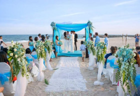 Đám cưới trên biển tại The Cliff Resort & Residences