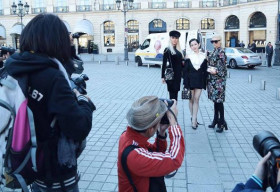 Trâm Nguyễn ‘bùng nổ’ trong ngày cuối Paris Fashion Week