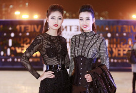 Hoa hậu Đỗ Mỹ Linh, Á hậu Tú Anh ‘lột xác’ với trang phục cá tính