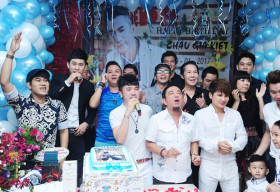 Vũ Linh, Hồng Tơ, Dương Ngọc Thái… mừng sinh nhật Châu Gia Kiệt