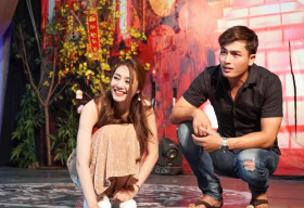 Linh Chi bình thản, vui vẻ đi tập kịch giữa tâm bão scandal ‘giật chồng’