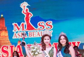 Hoàng Hạnh thắng lớn tại Miss Asia Beauty 2017