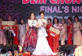 Kiều Oanh đăng quang Ms Beautiful Skin tại Hoa hậu Doanh Nhân Thế giới Người Việt 2017