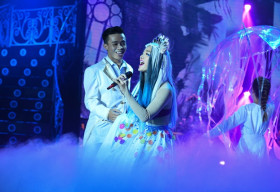 Mạnh Quỳnh bị lôi cuốn bởi ‘nàng tiên cá’ Phương Trinh Jolie