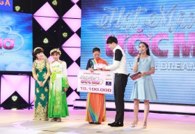 Trấn Thành, Trịnh Thăng Bình tặng tiền cho người phụ nữ nghèo thi hát giúp trẻ mồ côi 