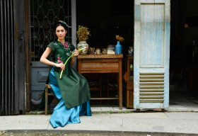 Hoa hậu Thu Quyên trẻ trung sau 5 năm đăng quang