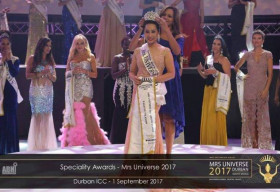 Người đẹp Vũng Tàu Hạnh Lê được chọn là Hoa hậu Đại Sứ Mrs Universe 2017