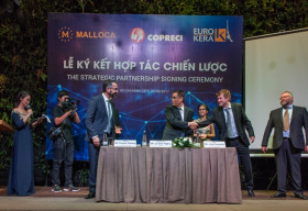 Malloca Việt Nam hợp tác chiến lược với hai tập đoàn Châu Âu: Copreci và Eurokera