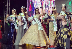 Hoàng Thu Thảo đăng quang Hoa hậu Miss Global Beauty Queen 2017