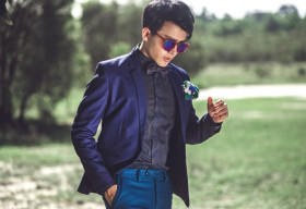 Biến tấu vest ‘ngầu’ như ‘sát thủ điển trai’ Vĩnh San