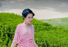 Hoa hậu Kristine Thảo Lâm duyên dáng giữa mùa Thu châu Âu