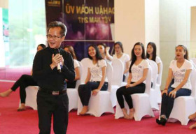 PGS.TS Trần Hữu Đức tâm huyết với vai trò cố vấn tâm lý Hoa hậu Hoàn vũ Việt Nam 2017