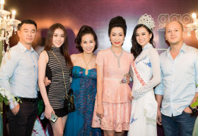 Hoa hậu Hồ Quốc Phương đọ sắc cùng Á hậu Trịnh Kim Chi, Hoa hậu Hoàng Kim