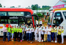 Á hậu Tố Uyên cùng loạt nghệ sĩ Việt tham gia ‘Ngày Từ Tâm’ tại Di Linh