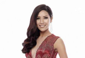 Á hậu Nguyễn Thị Loan mang đầm dạ hội xuyên thấu ‘chinh chiến’ Miss Universe 2017