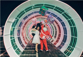 Rộn ràng đón giáng sinh tại AEON MALL Bình Dương Canary