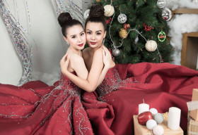 Lại Thanh Hương tung bộ ảnh nóng bỏng đón Noel