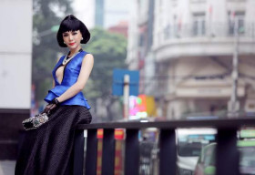 Á hậu Ngọc Quỳnh khoe vẻ đẹp sexy đầy cá tính