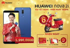 Huawei Việt Nam tung loạt khuyến mãi lớn mừng năm mới 2018
