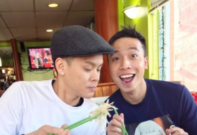 John Huy Trần và bạn đời vui vẻ hưởng tuần trăng mật hạnh phúc tại Canada