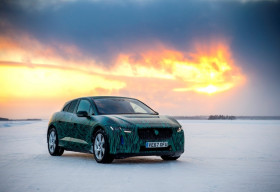 Jaguar chuẩn bị ra mắt mẫu xe I-PACE chạy hoàn toàn bằng điện