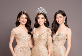 Top 3 Hoa hậu Việt Nam 2016 lộng lẫy trong bộ ảnh kỉ niệm trước khi kết thúc nhiệm kỳ