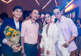 Nam Thư, Anh Tú, BB Trần ‘rủ nhau’ đến chúc mừng phim mới của Diệu Nhi