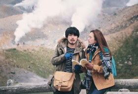 Phim Nhắm Mắt Thấy Mùa Hè tiết lộ hậu trường quay ở núi lửa Nhật Bản