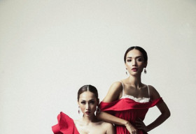 Diện bèo nhún điệu đà, Ngọc Quý – Khánh Ngọc vẫn gợi cảm hút mắt