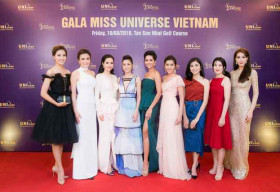Hoa hậu H’Hen Niê, á hậu Mâu Thủy hội ngộ tại đấu giá từ thiện Hoa hậu Hoàn Vũ Việt Nam
