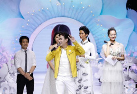 Nguyên Vũ cùng H’hen Niê kêu gọi đấu giá áo dài gây quỹ từ thiện Ước Mơ Thiên Thần