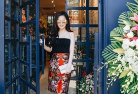 Phi Huyền Trang xuất hiện ‘tròn trịa’ sau thời gian vắng bóng