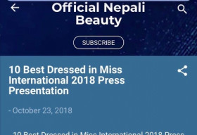 Thùy Tiên lọt top 10 trang phục dạ hội đẹp nhất tại họp báo khai mạc Miss International 2018 